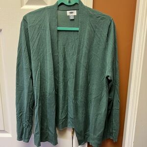 Old Navy Teal Open Front Cardigan